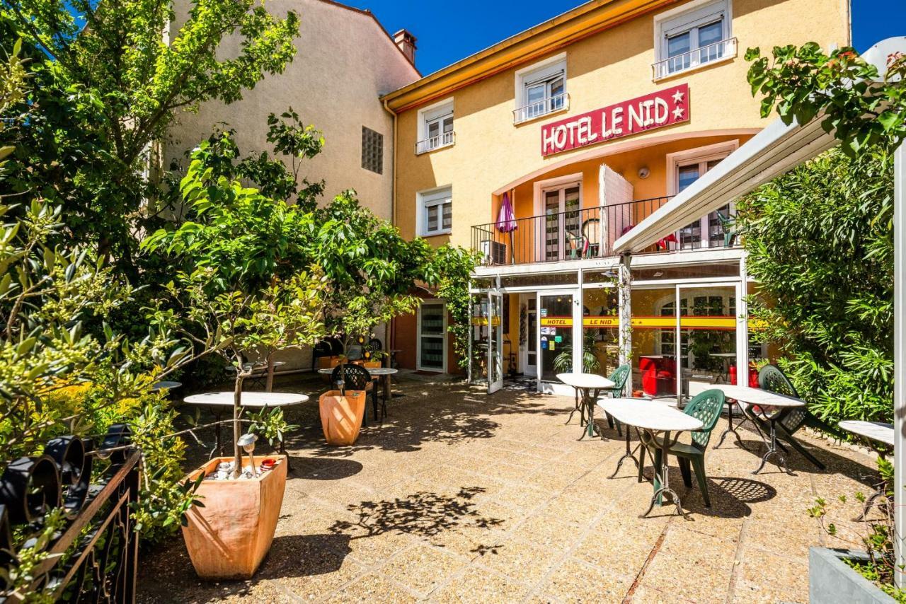 Hotel Le Nid Argeles-sur-Mer Exterior photo